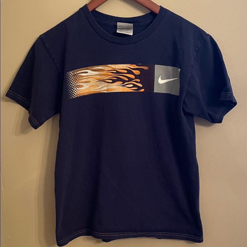 Nike Dark T-Shirt with Logo Tag